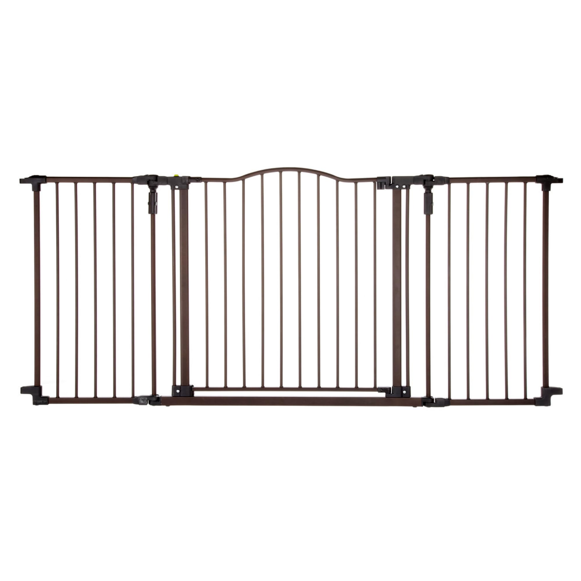 Toddleroo by North States Deluxe Decor Gate door open for easy family passage.