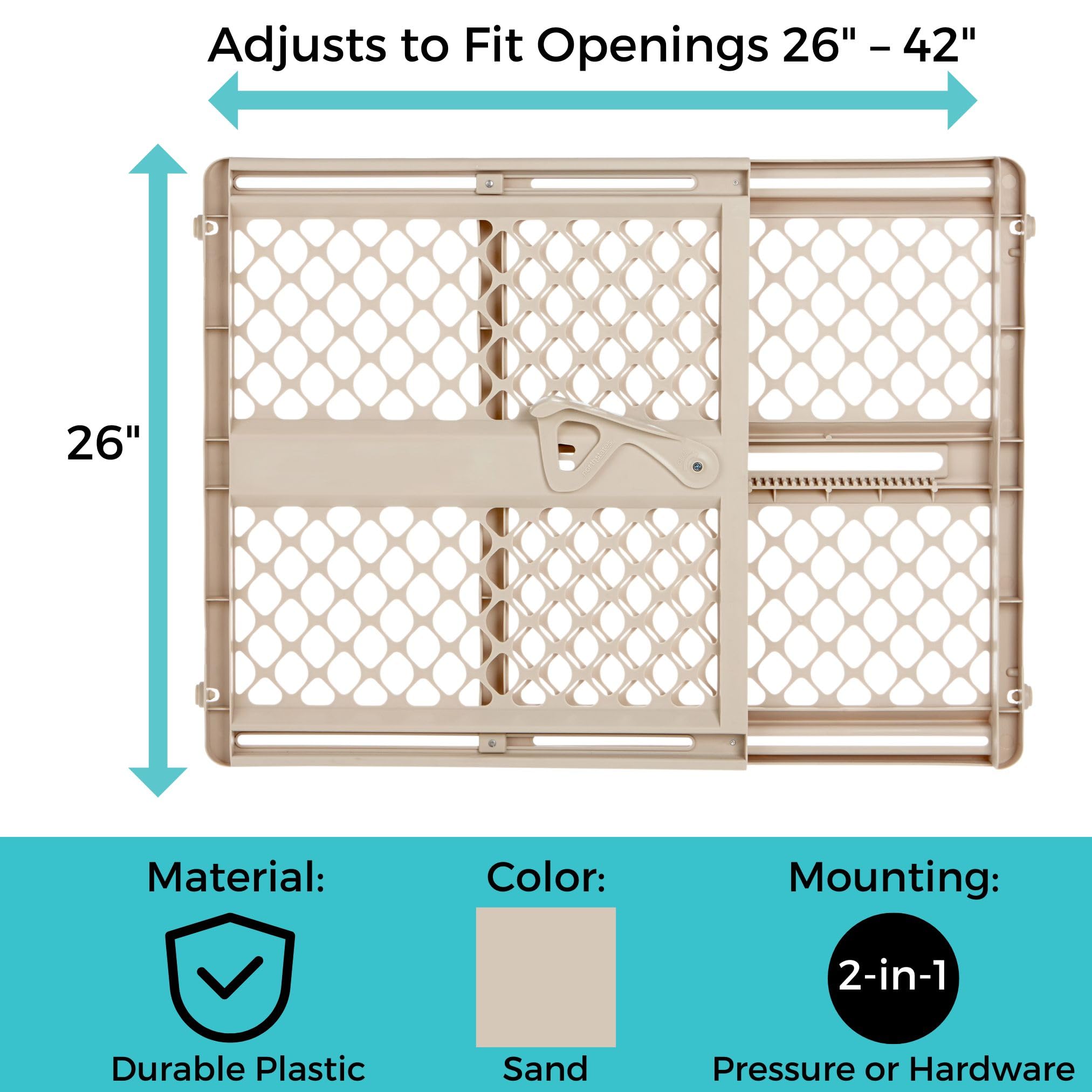 Toddleroo Ergo gate hardware mounting for stair safety
