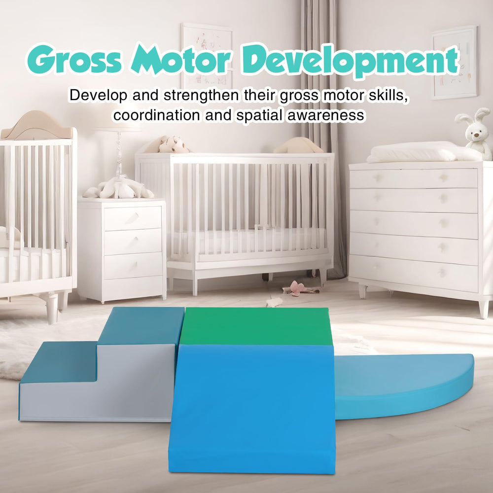 TODIBY durable soft play set supports indoor exploration and imaginative climbing.