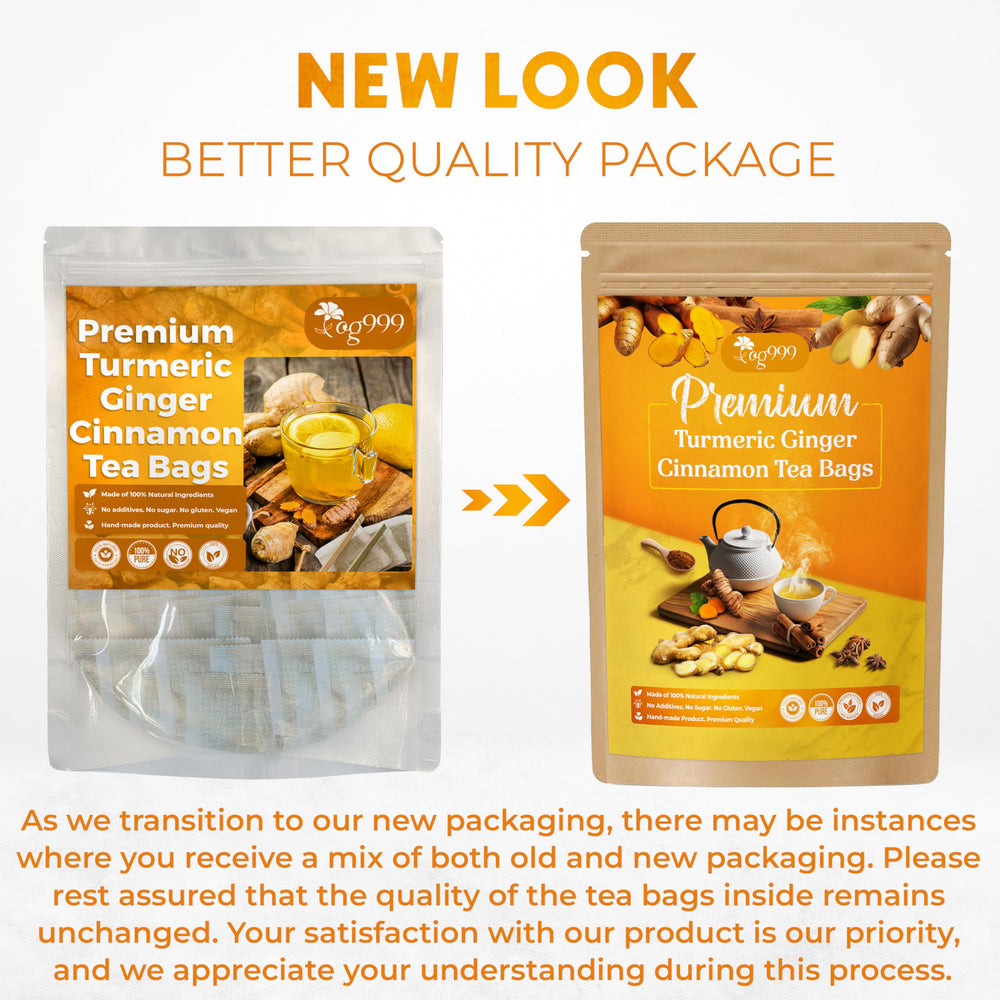 TOG999 tea bags packaging in resealable bag preserves freshness for busy days