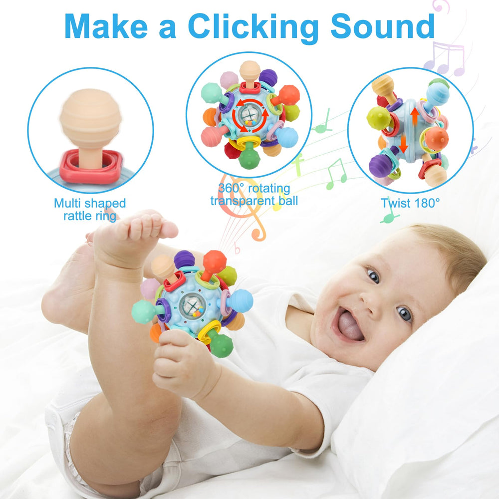 TOHIBEE rotating-ball providing visual and tactile variety in sensory sessions