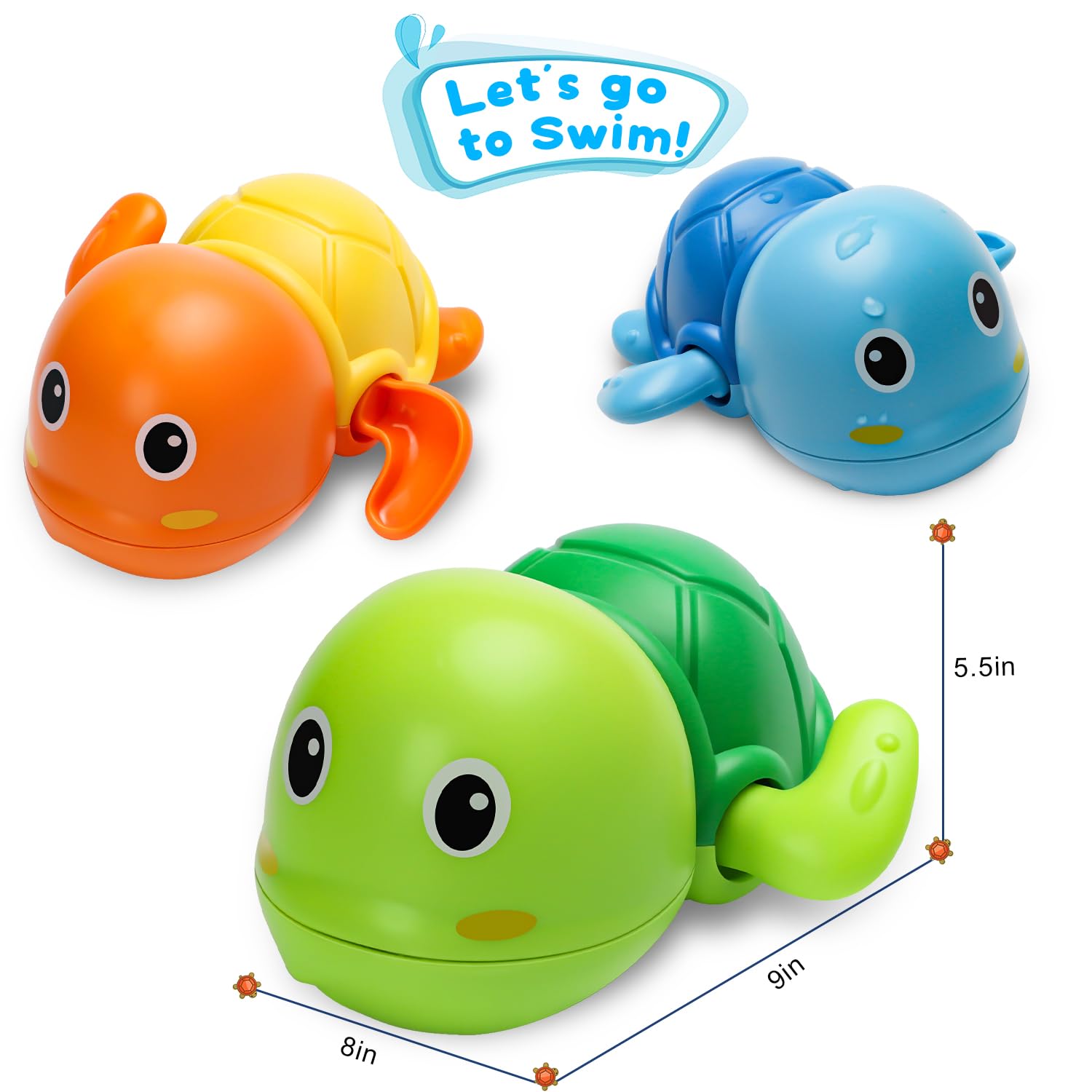 TOHIBEE turtle drain-mouth design for easy drying after use.