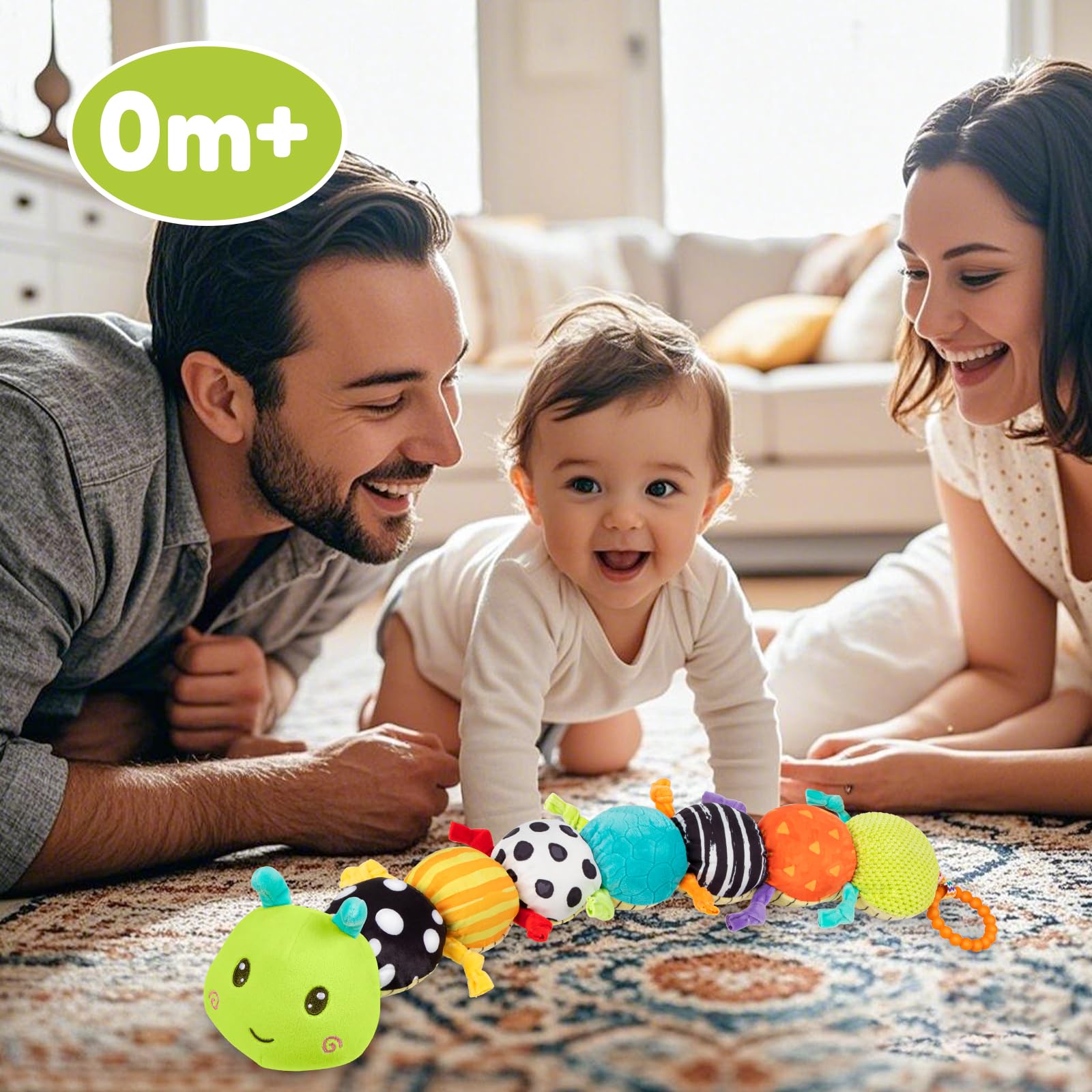 TOHIBEE textured fabrics and colors enhance visual and tactile stimulation
