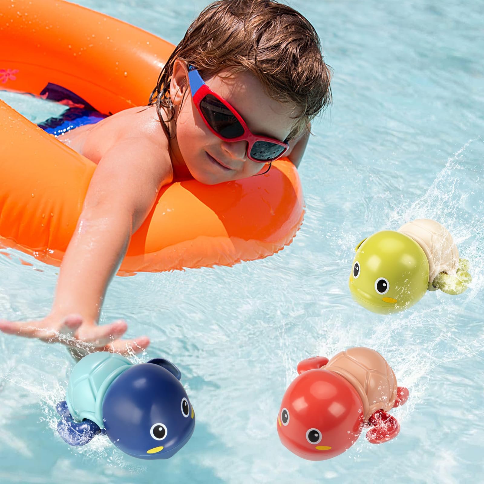 TOHIBEE drying design helps toys air-dry quickly after bath sessions.