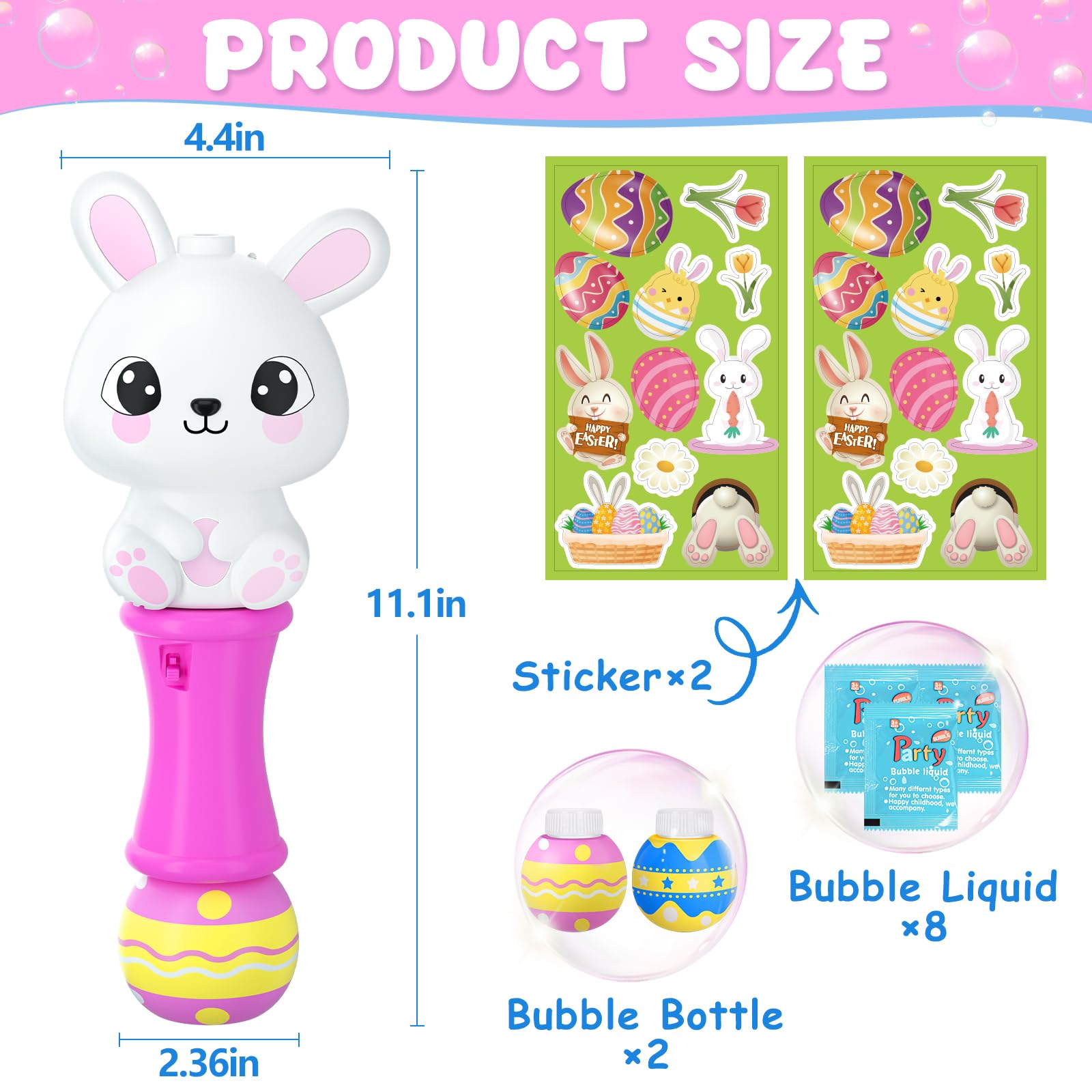 Toidgy bubble solution and refills extend playtime