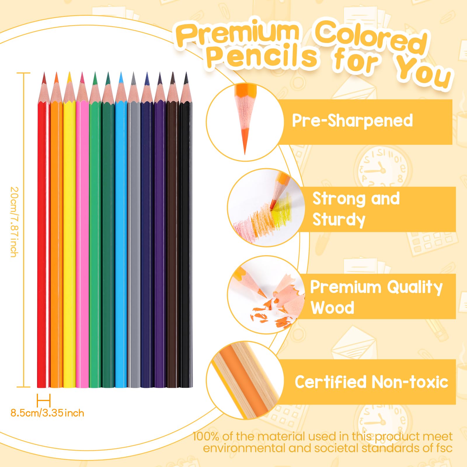 Toidgy classroom art supplies ideal for students and teachers