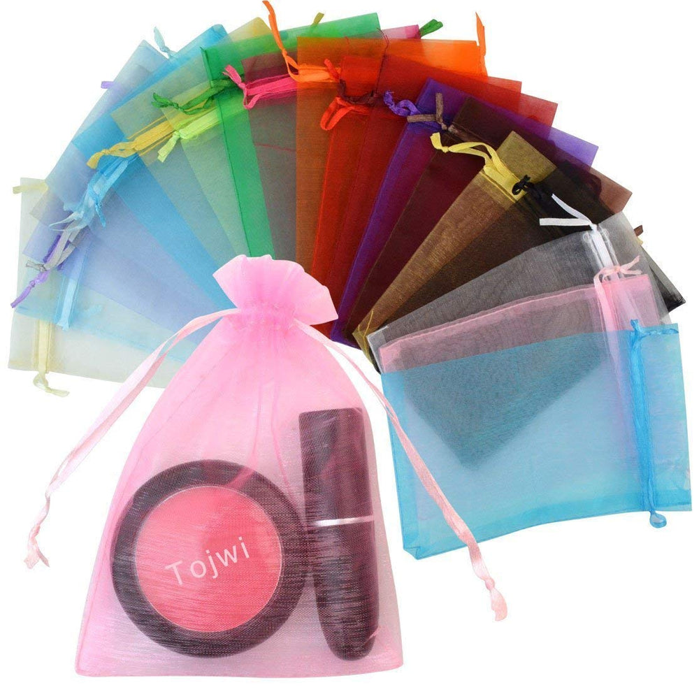 Tojwi organza bags package of 50 bags for gifting.