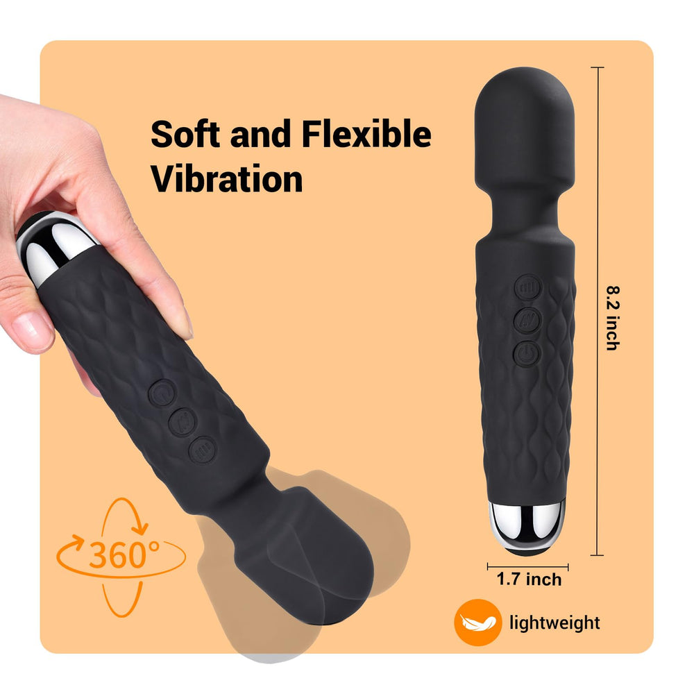 Tokomes waterproof silicone massager is easy to clean and ready for wet use.
