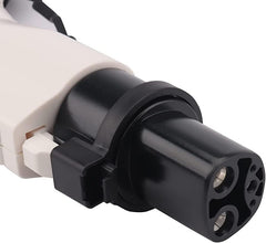 J1772 adapter ready for Level 2 charging on the go