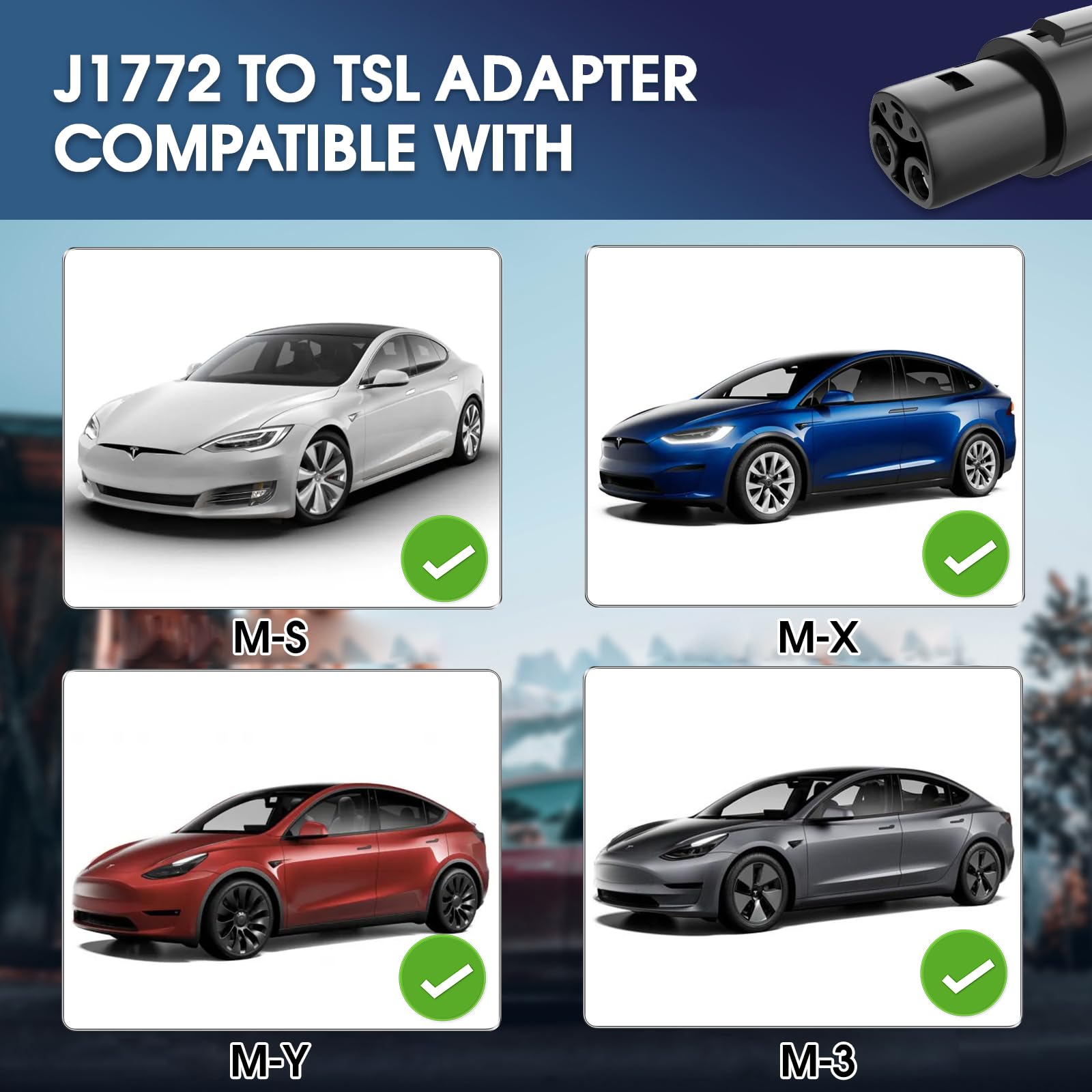 Public charging access enhanced by TOKREAL J1772 adapter