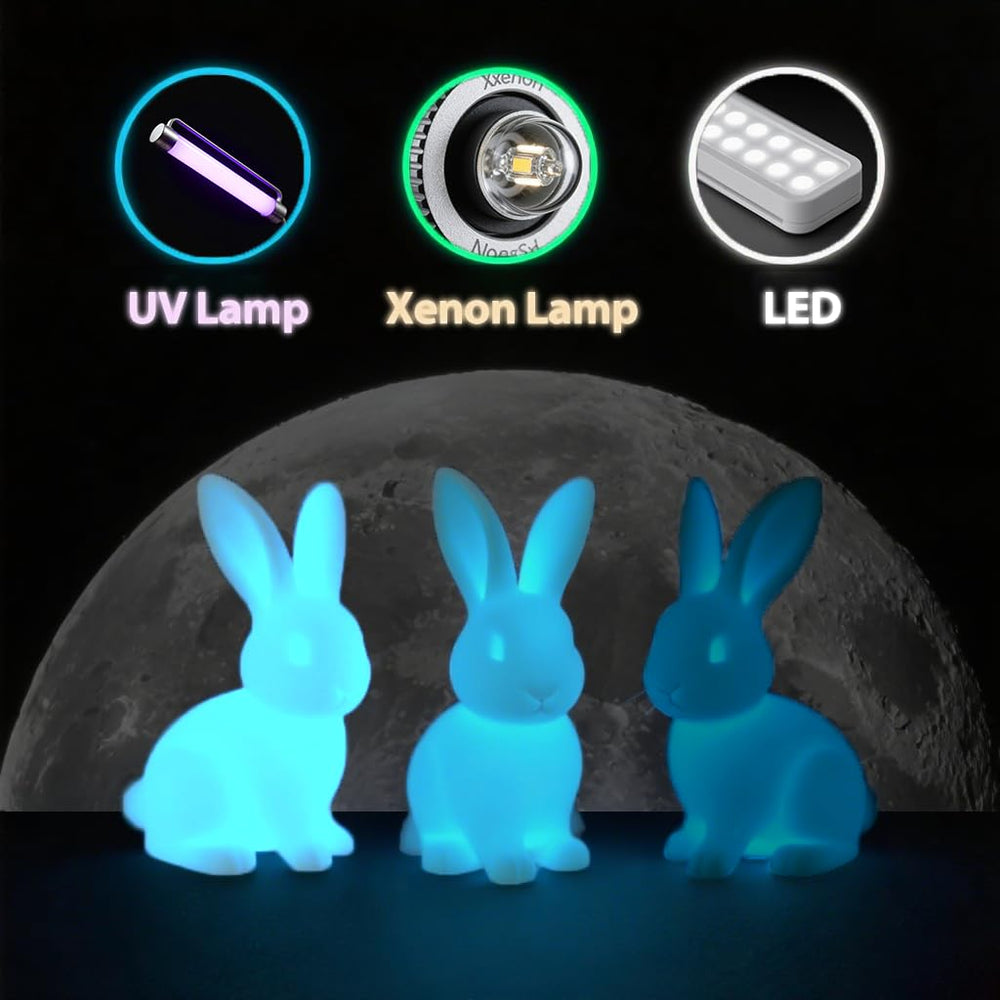 Toksen3D glow gradient rainbow filament features tidy winding to prevent tangles during long prints.