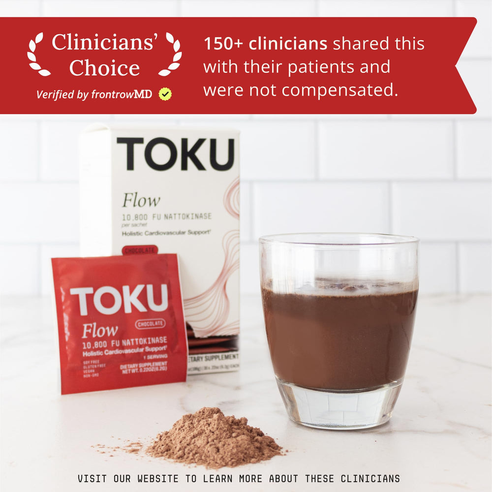 Toku chocolate-flavored drink mix packaging