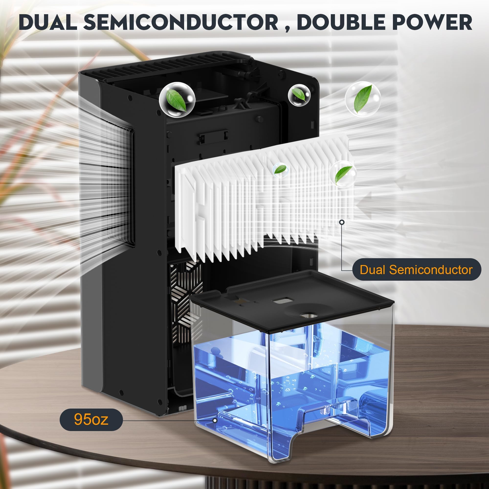 ToLife Dehumidifier sleep mode delivers ultra-quiet cooling for undisturbed nights