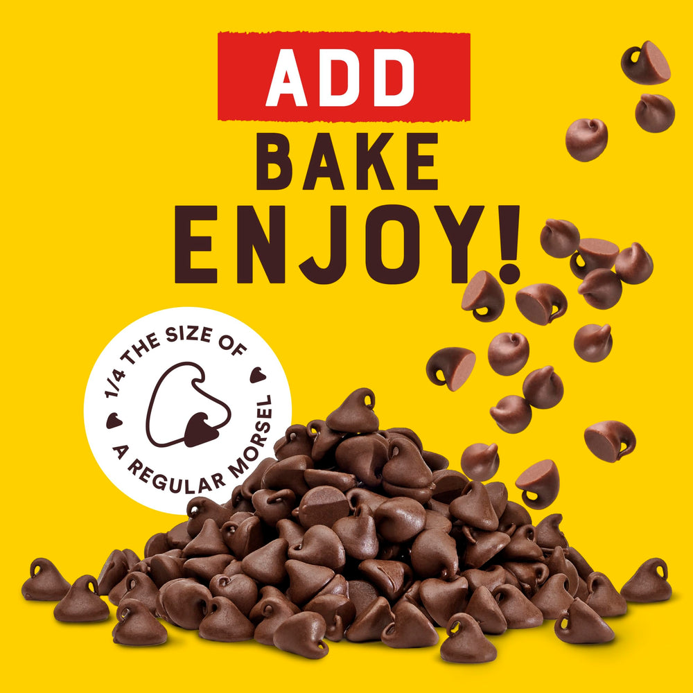 Toll House gluten-free packaging, gluten-free chocolate chips for safe baking.