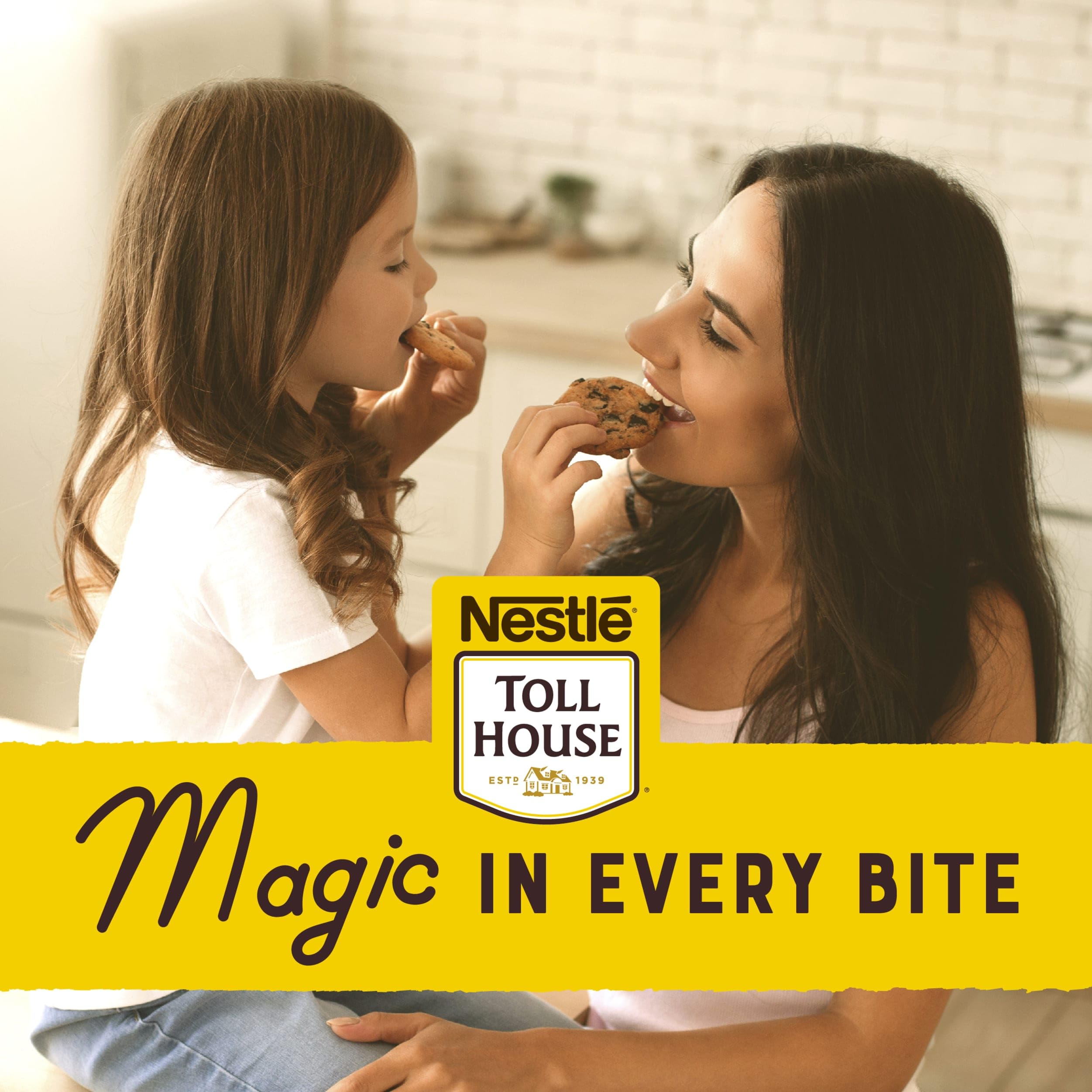 Toll House morsels in cookie dough, add real chocolate chip flavor.