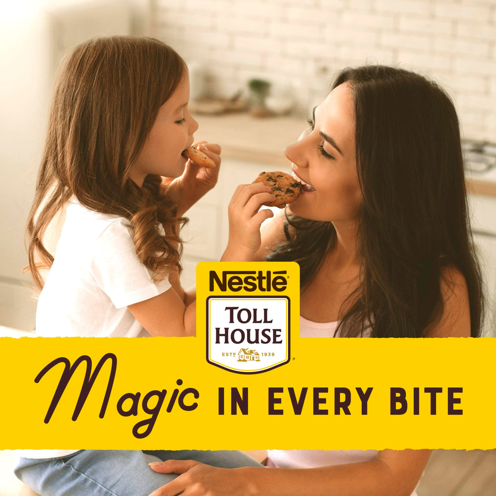 Toll House morsels in cookie dough, add real chocolate chip flavor.