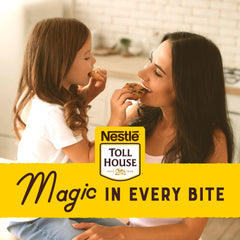 Toll House morsels in cookie dough, add real chocolate chip flavor.