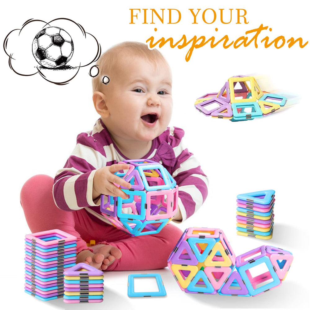 Tolnetr Magnetic Tiles encourage imaginative builds and STEM curiosity in kids.