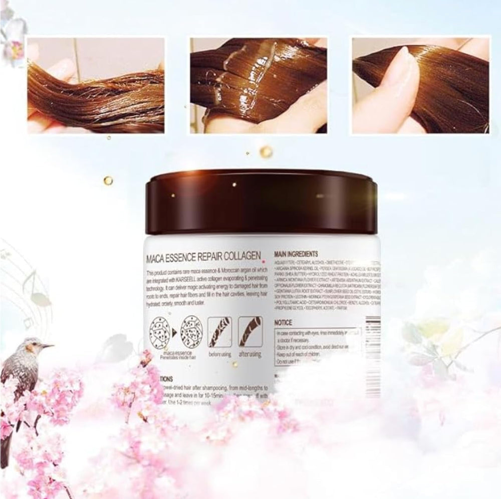 TOLO Deals Deep Repair mask texture close-up showing nourishing formula