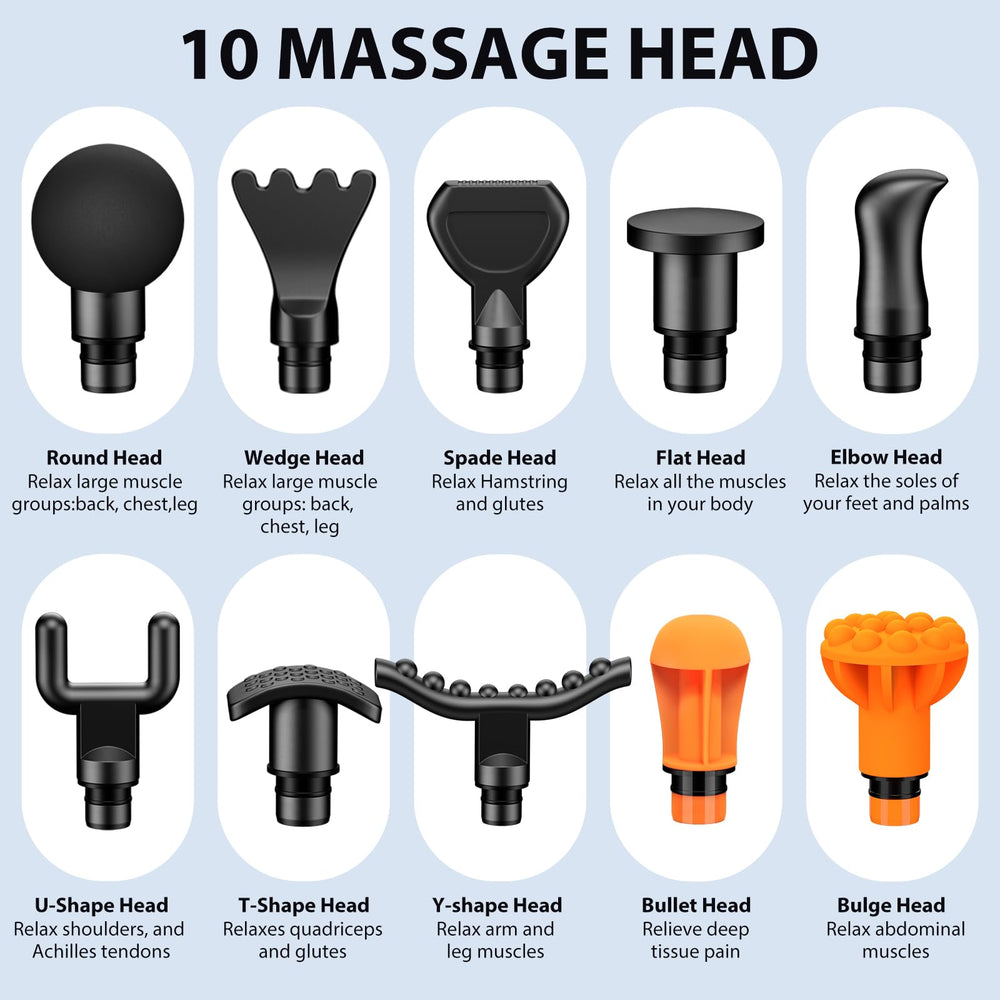 TOLOCO massage gun ultra-quiet operation ideal for home or gym use