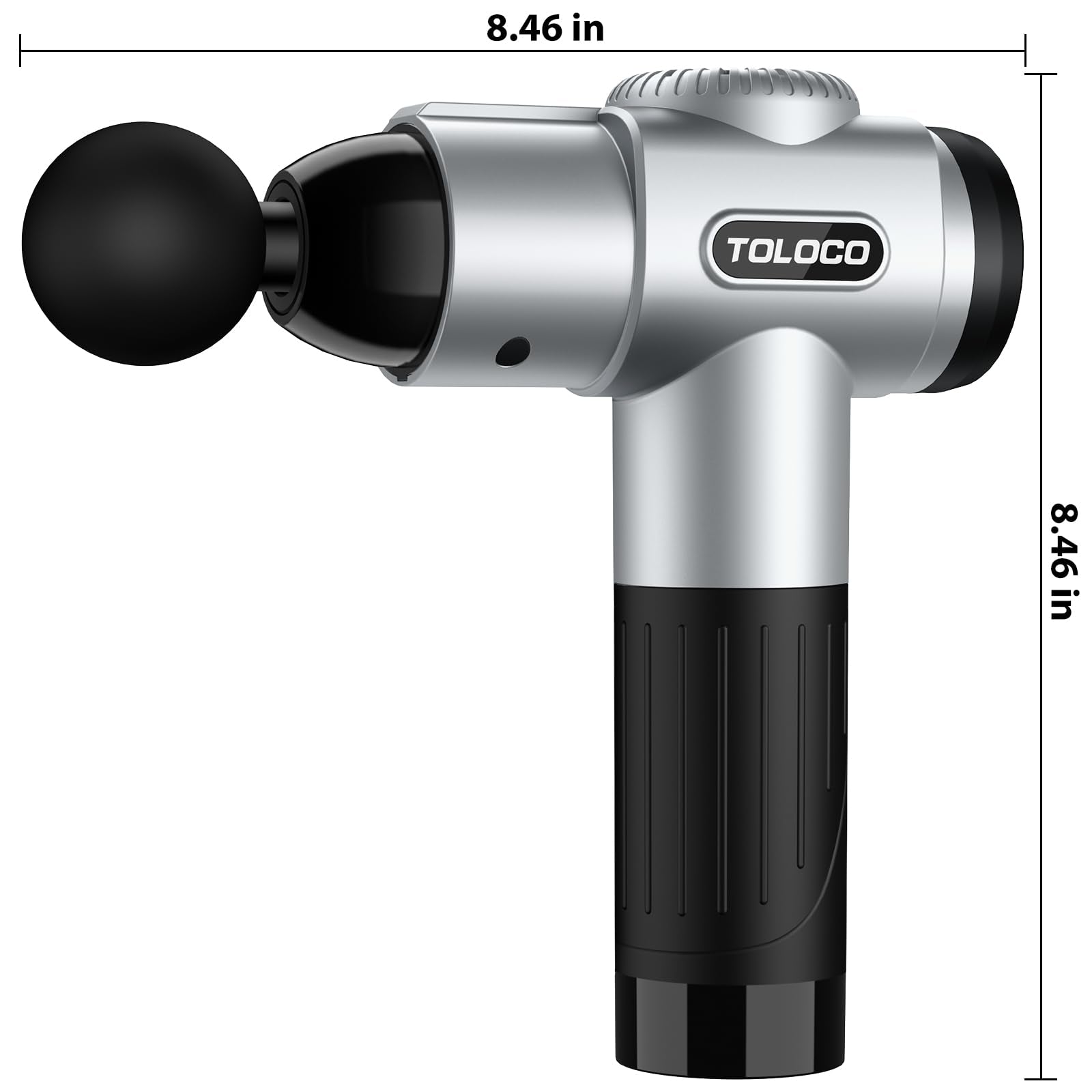 TOLOCO massage gun quiet operation suitable for quiet spaces