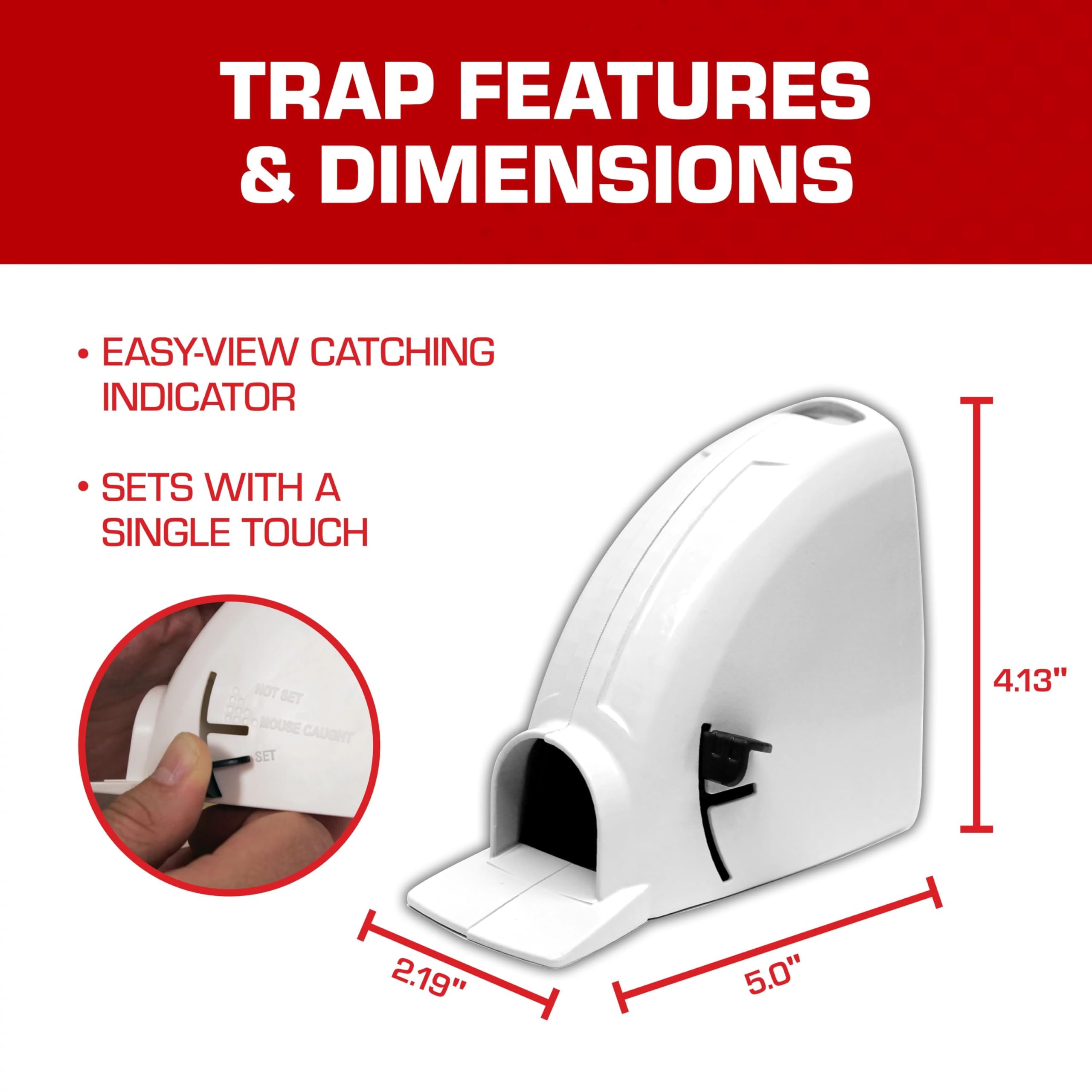 Tomcat Kill & Contain indicator close-up signals catch