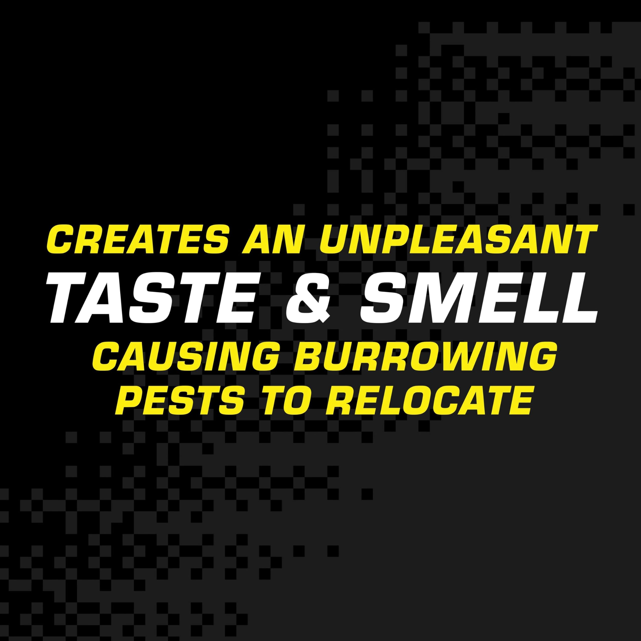 Identify mole runways and apply Tomcat along affected areas.