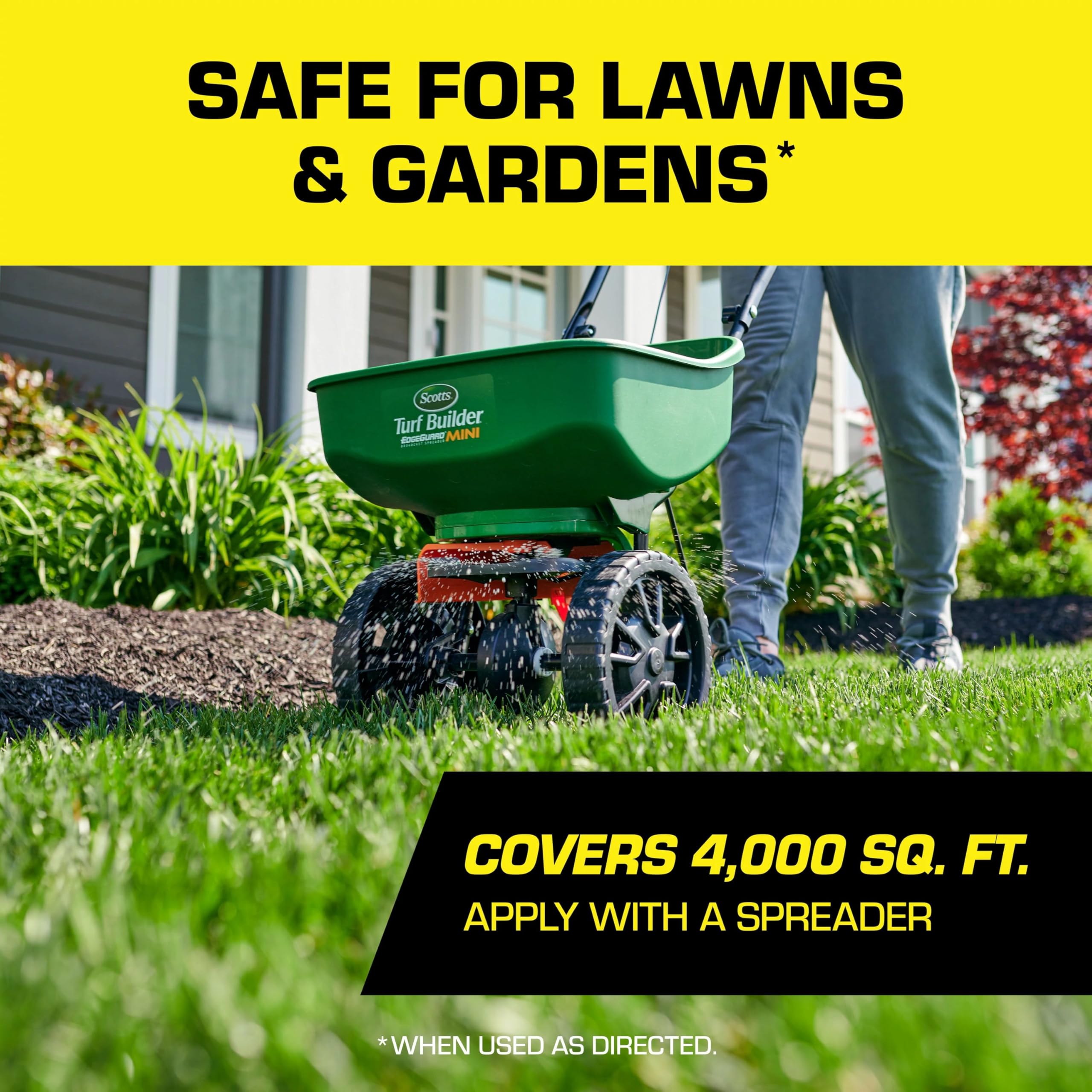 Tomcat repellent uses natural ingredients for safer lawn care.