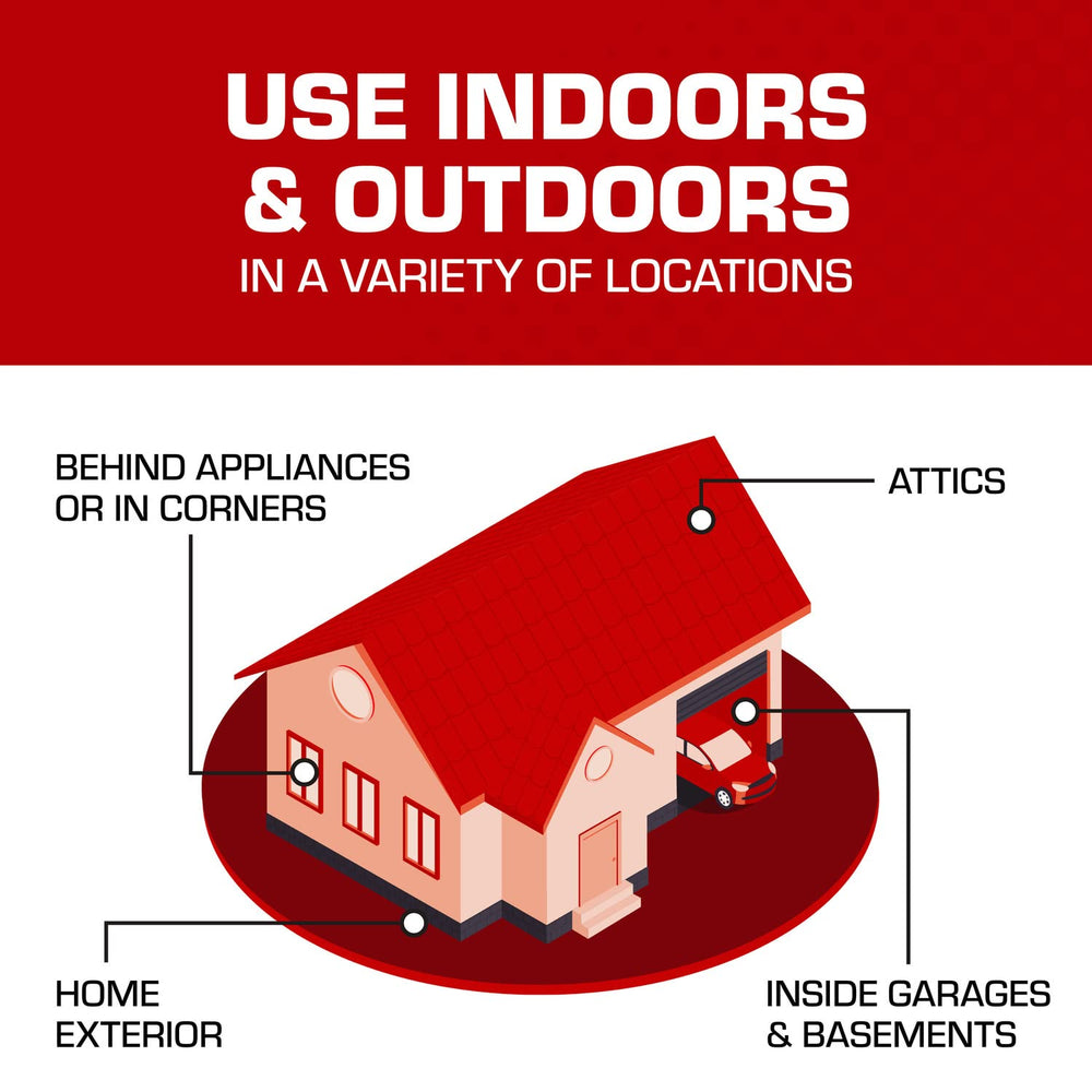 Place Tomcat stations near utilities and doorways for easy access by rodents.