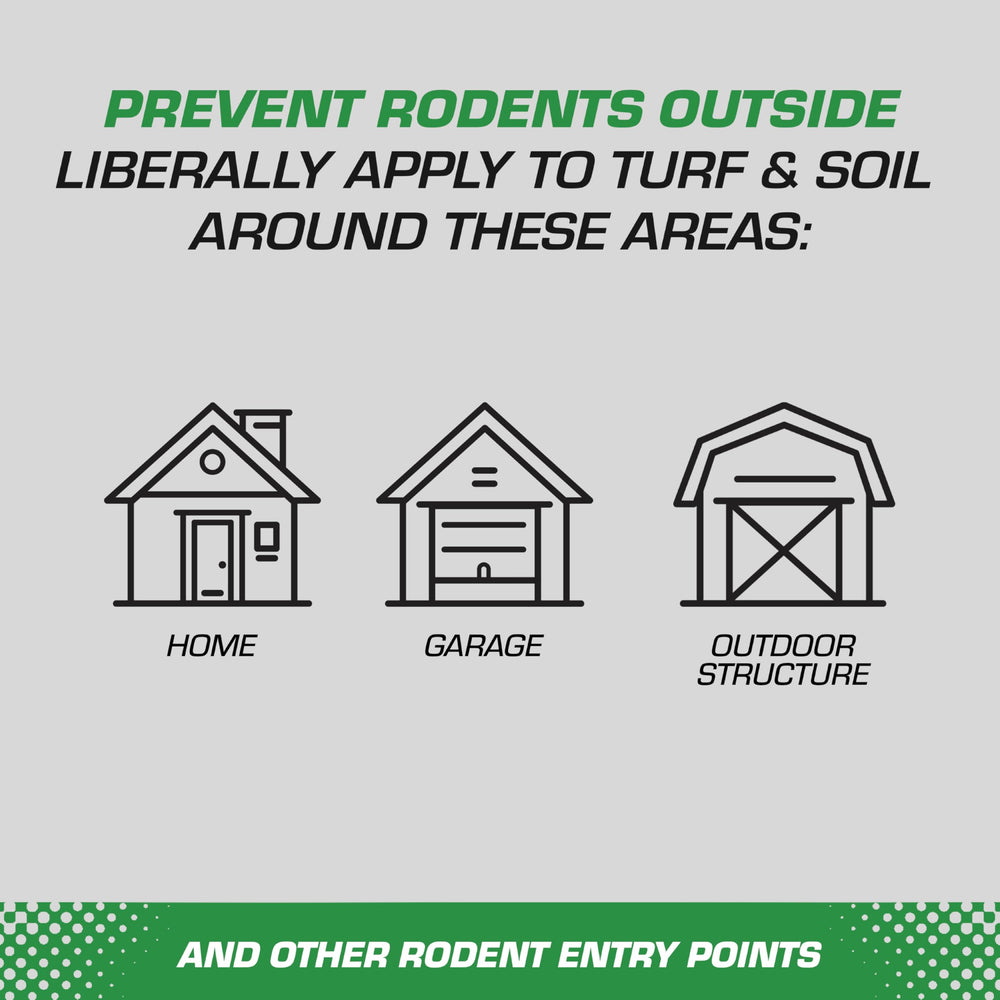 Tomcat Repellents no-stink formula for people while deterring rodents.