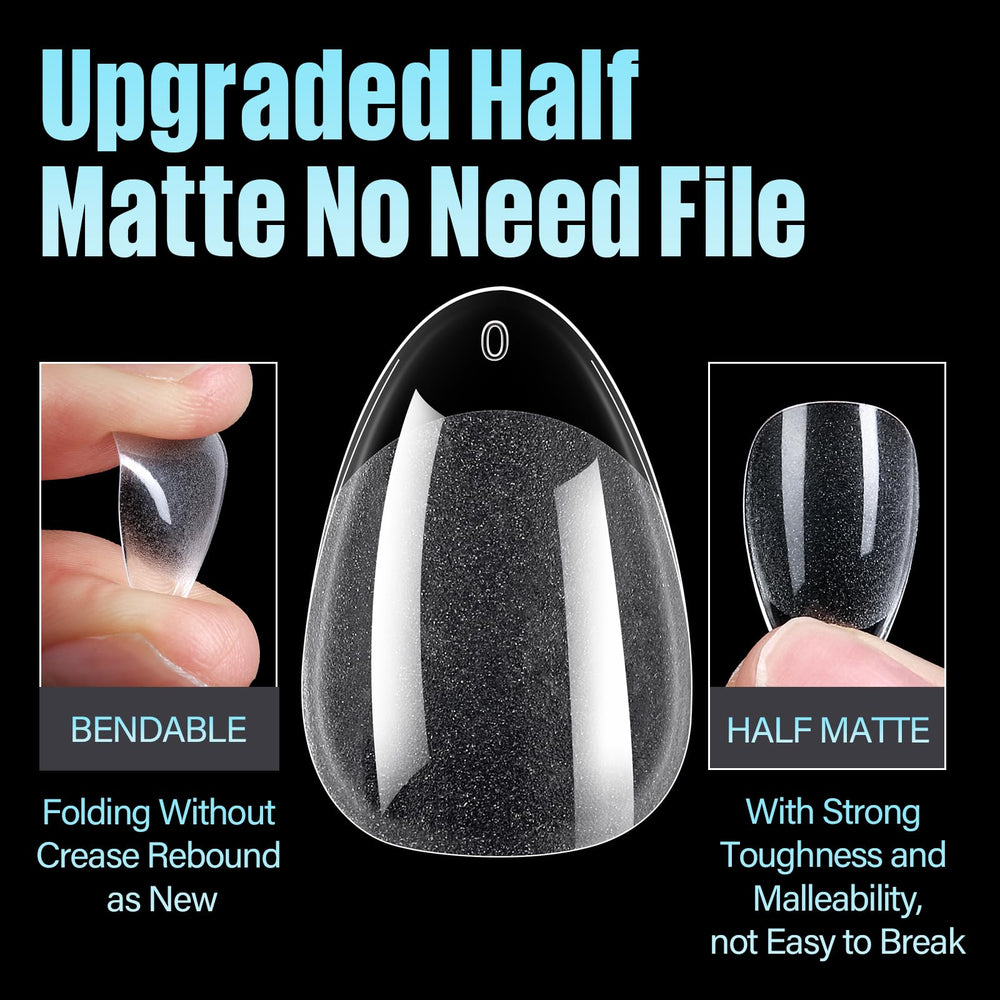 TOMICCA half-matte texture closeup promoting easy adhesion without filing