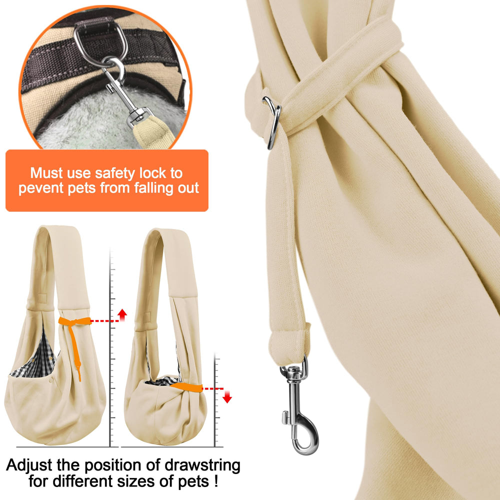 Tomkas safety buckle and leash attachment feature secure outings for small dogs.