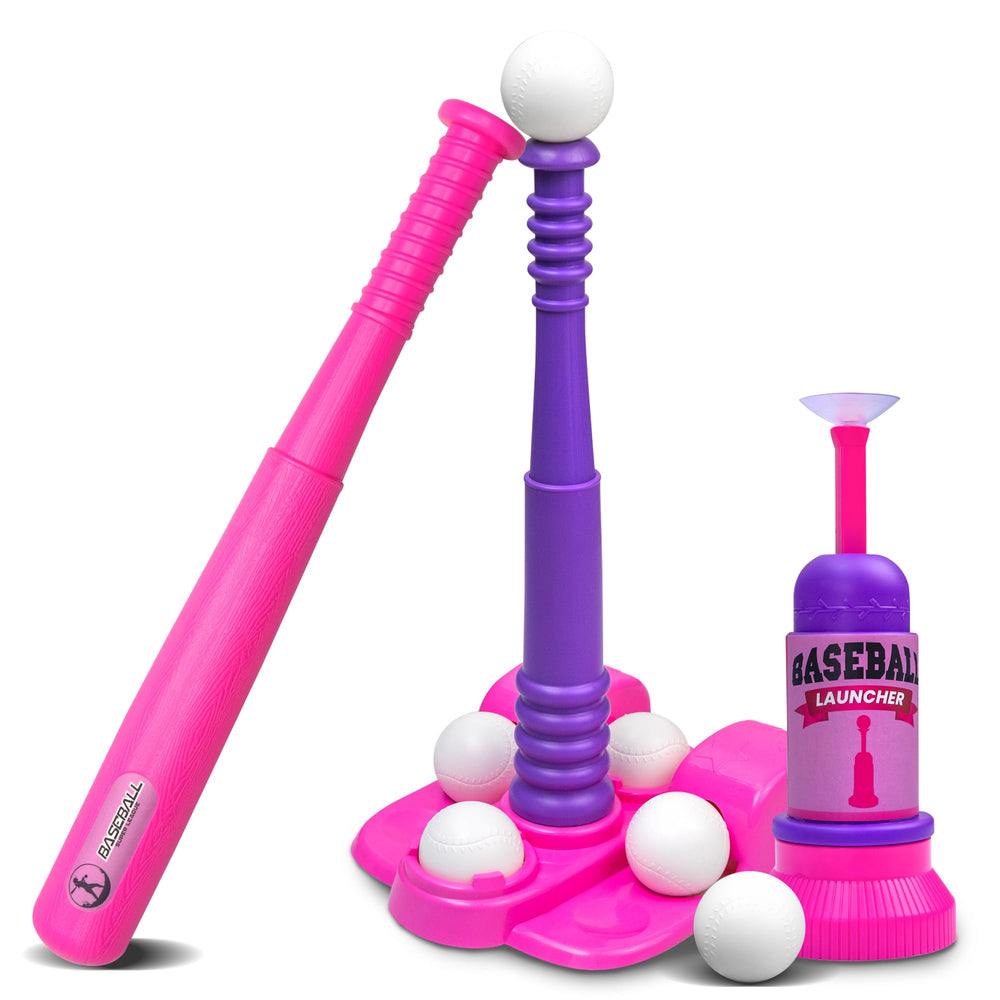 Tomleon T Ball Stand with adjustable tee height for kids