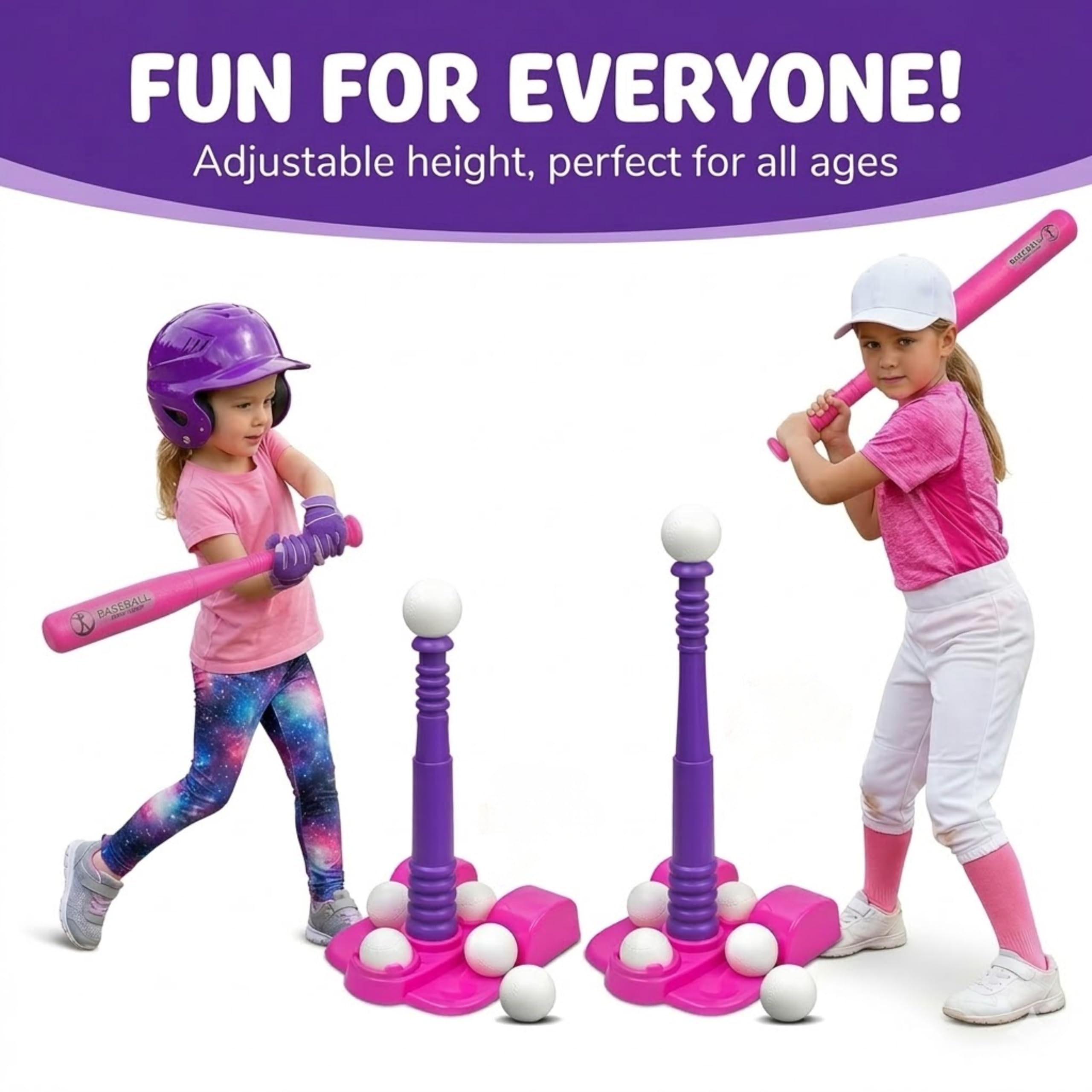 Tomleon 6 large baseballs for easy practice and learning