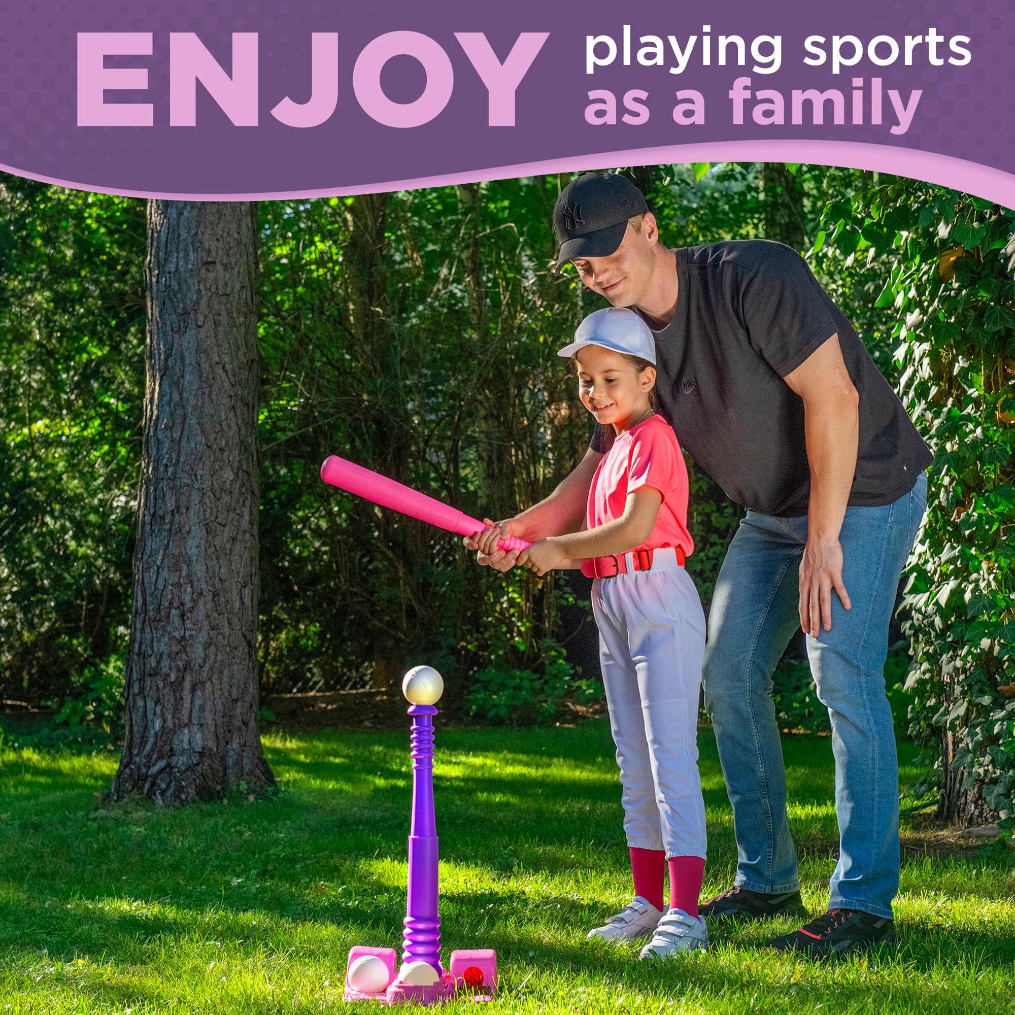 Storage net keeps parts organized for easy cleanup after play.