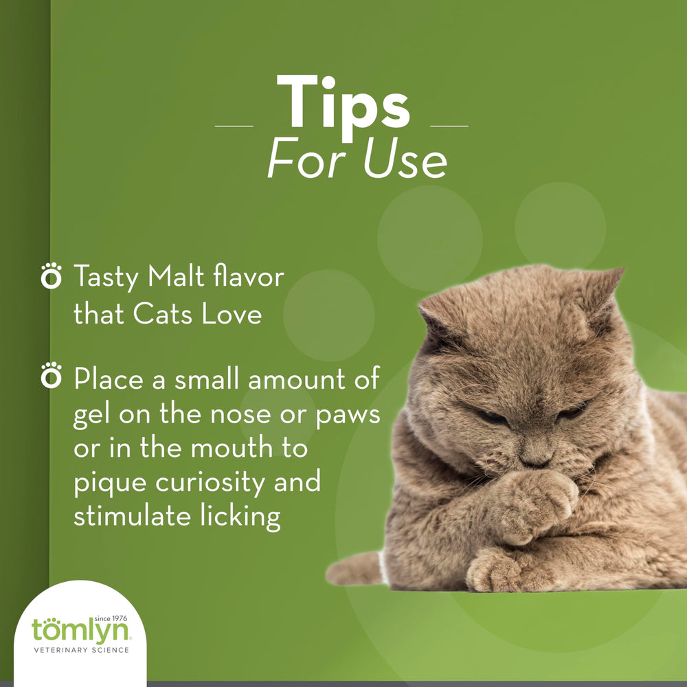 Tomlyn Nutri-Cal in use with a healthy cat