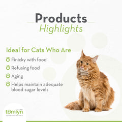 Tomlyn Nutri-Cal gel texture highlights palatability and easy digestion