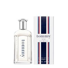 Tommy Hilfiger Tommy EDT bottle cap and engraving highlight premium craftsmanship for special occasions.