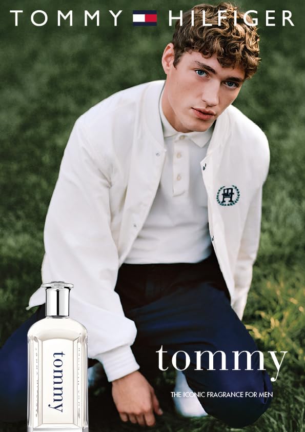 Tommy Hilfiger Tommy EDT packaging inside shows protective insert for secure travel.