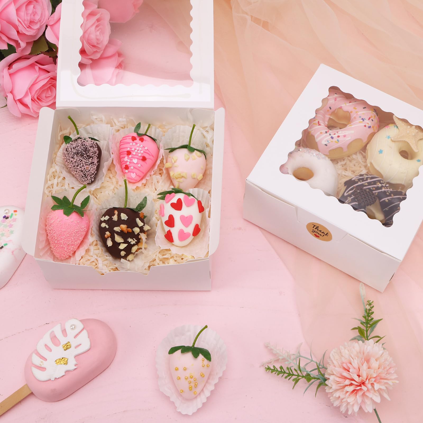 TOMNK bakery packaging for holidays and weddings as gift sets