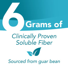 Tomorrow's Nutrition Sunfiber GI in a glass of water shows clear dissolving texture.