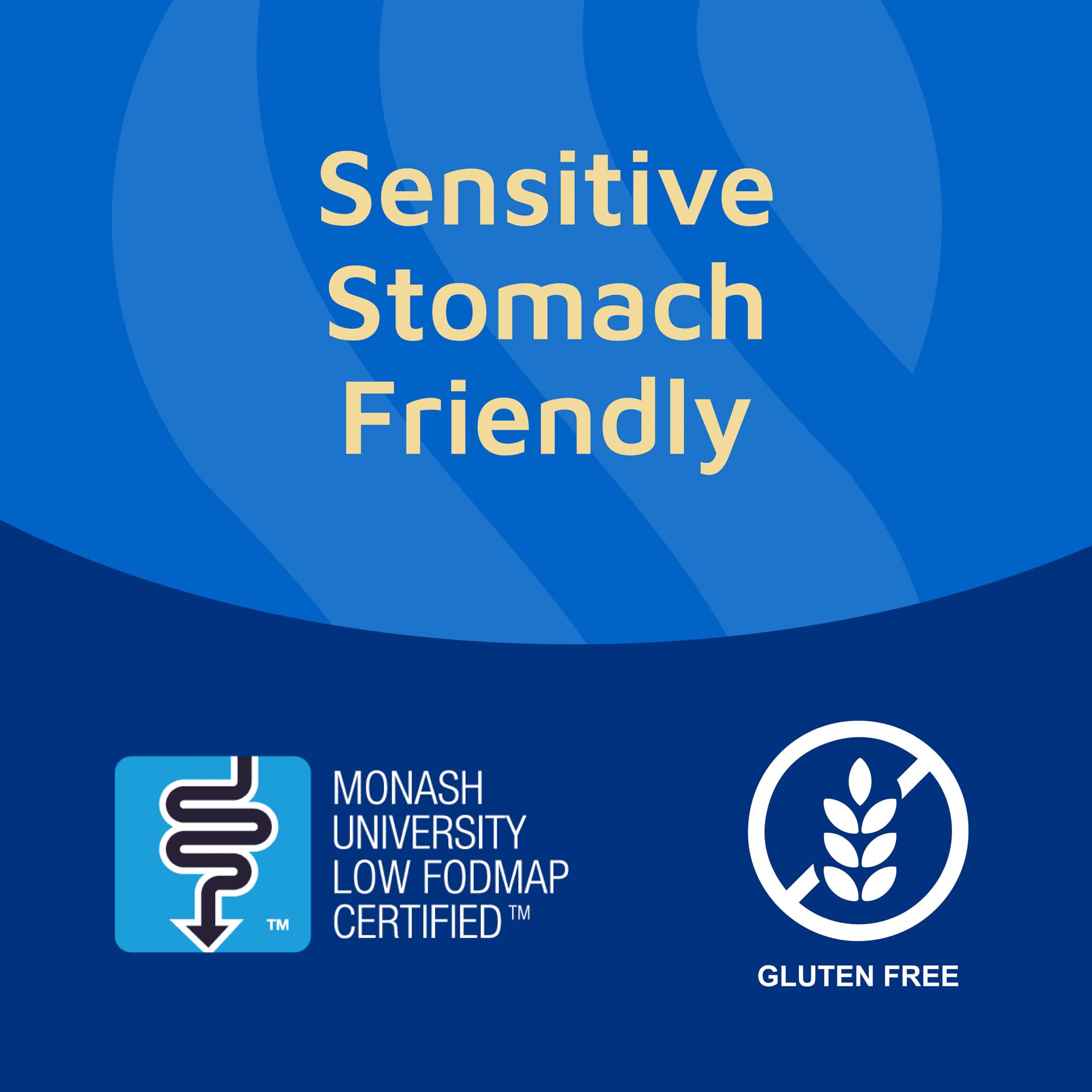 Tomorrow's Nutrition Sunfiber low FODMAP certification signals gentle digestion.