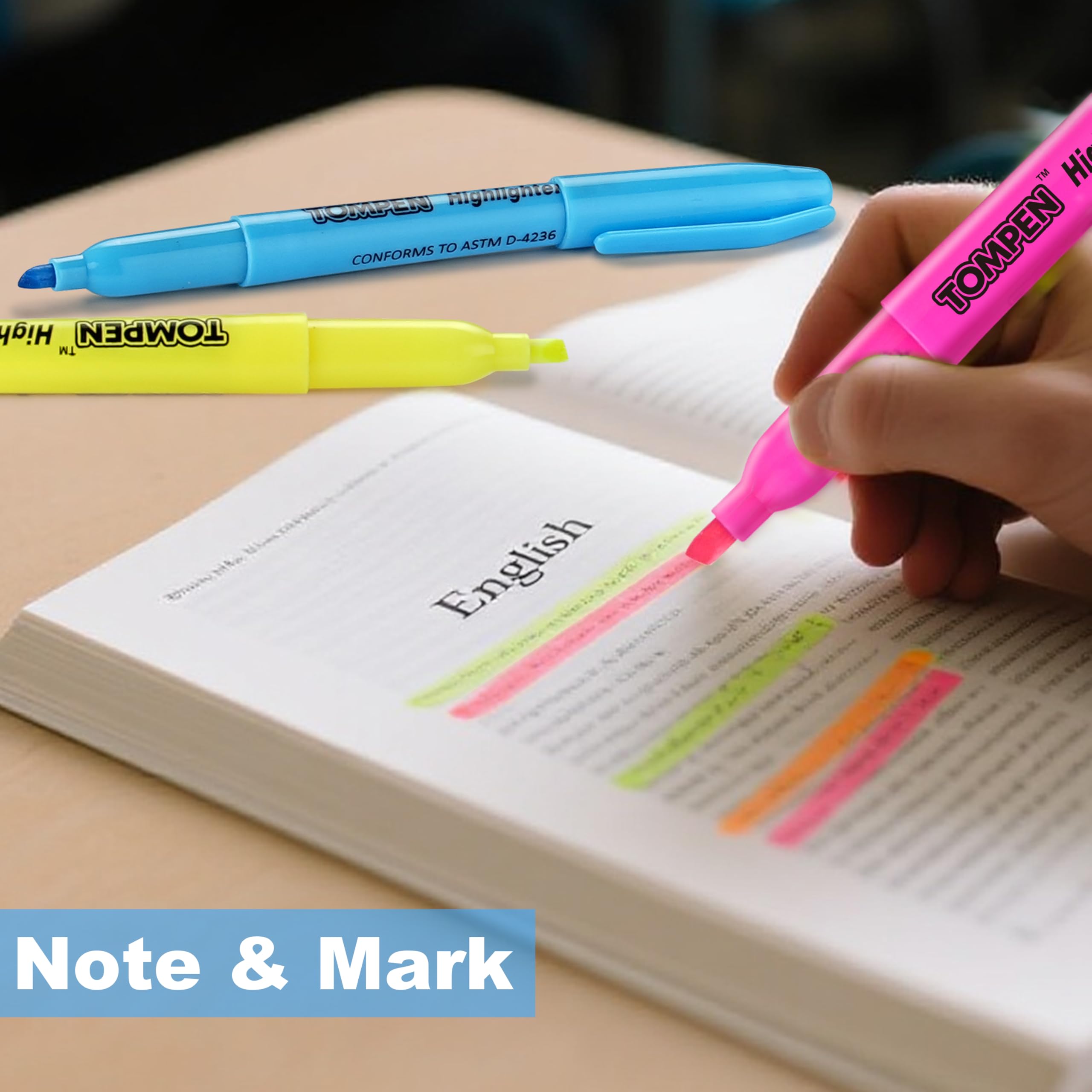 TOMPEN bulk set perfect for classroom, office, or journaling tasks