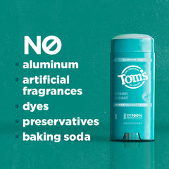 Tom's of Maine Clean Coast natural fragrance with citrus and aloe notes