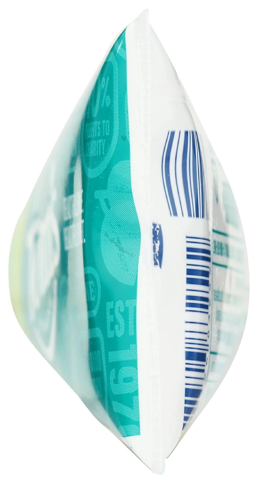Eco-friendly packaging close-up indicating sustainable brushing on the go.