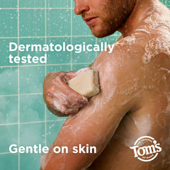 Tom’s of Maine Lemon Bergamot bar soap with bright fragrance and oils