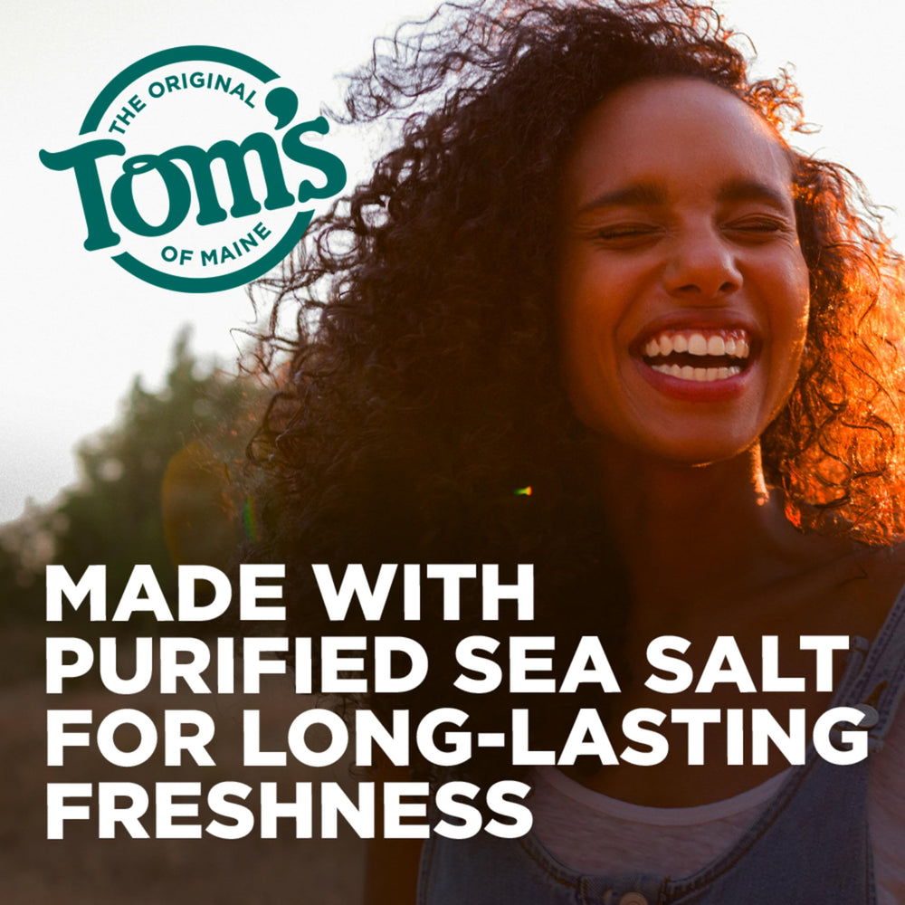 Tom's of Maine Sea Salt Mouthwash bottle cap close-up