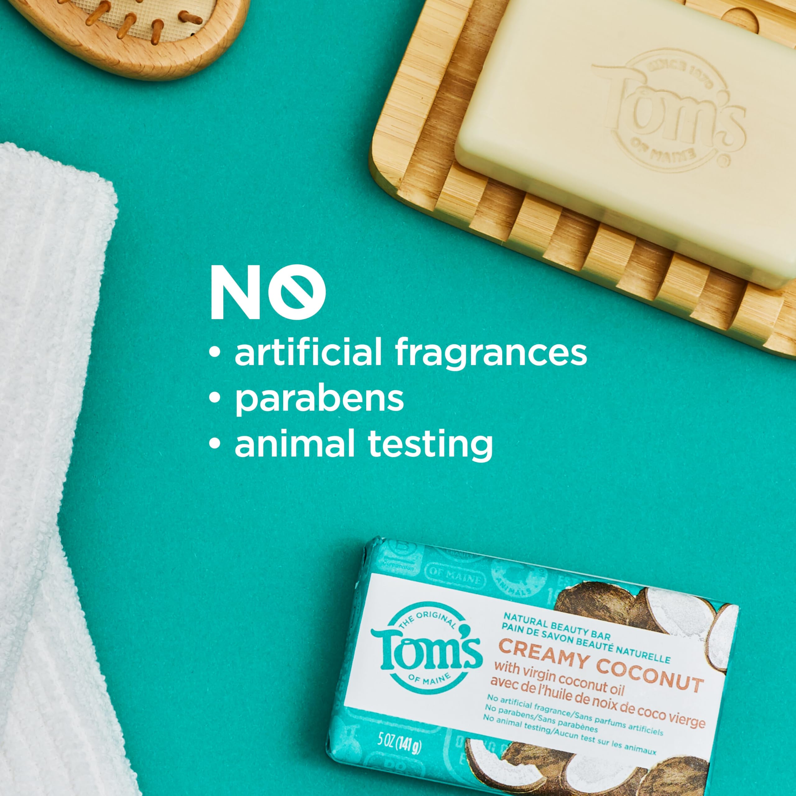 Tom’s of Maine Variety Pack packaging displaying four scents for daily cleansing