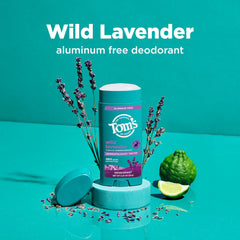 Tom’s of Maine Wild Lavender deodorant with lavender scent promises everyday freshness.