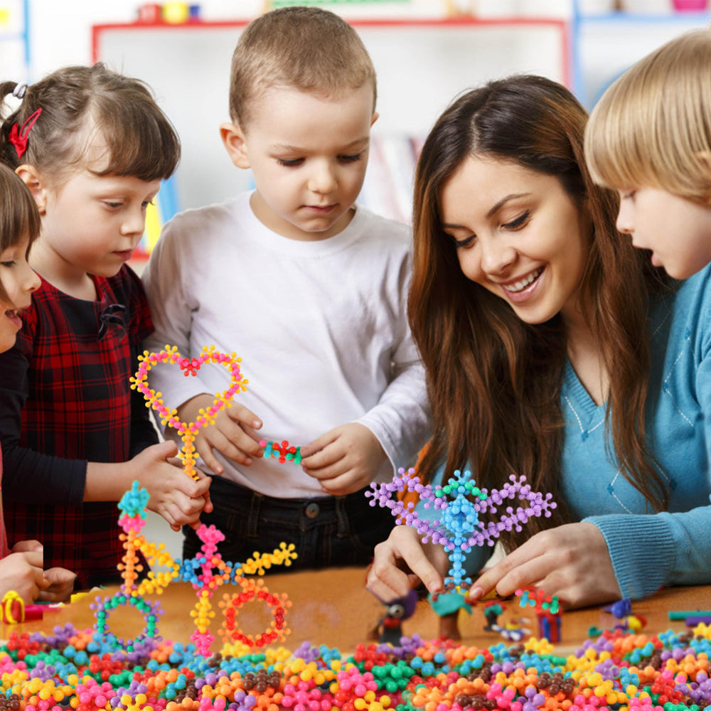TOMYOU Blocks facilitate decorative builds and display ideas for home or classroom.